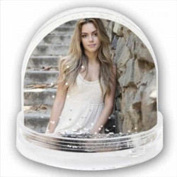 Boule de neige à personnaliser