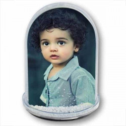 Boule de neige personnalisée version XXL