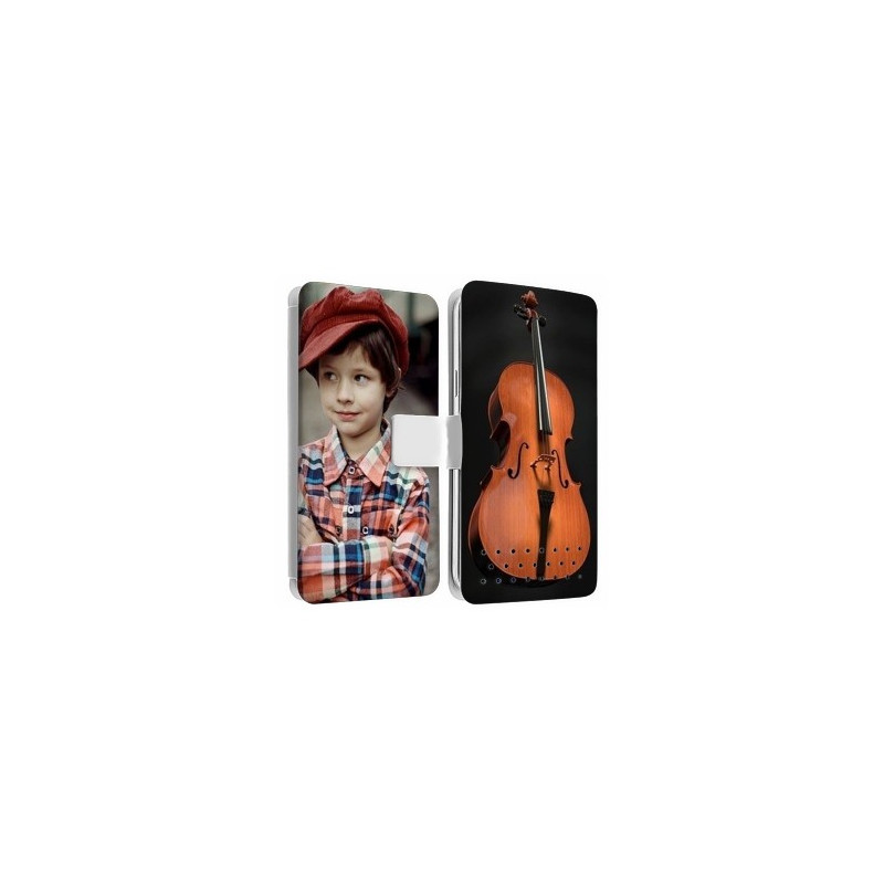 Etui rabattable personnalisé recto verso pour One plus 3 Etui rabattable personnalisé recto verso pour One plus 3