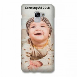 coque personnalisée  en gel silicone souple pour samsung galaxy A8 2018