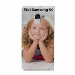 Etui personnalisé pour samsung galaxy S9 l'aide d'une photo