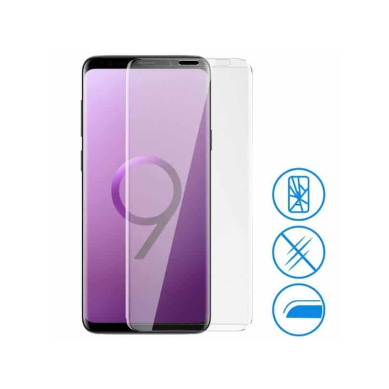 FILM de protection EN VERRE TREMPE SAMSUNG S9+ FILM de protection EN VERRE TREMPE SAMSUNG S9+