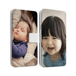 Etui rabattable personnalisé recto verso pour crosscall trekkerM1 Core