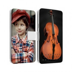 Etui rabattable personnalisé recto verso pour One plus 5T