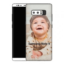 Coque personnalisée pour Samsung Galaxy Note 9 à l'aide d'une photo