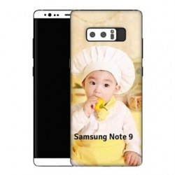 Coque souple personnalisée en silicone pour samsung galaxy note  9