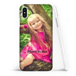 Coque souple personnalisée en silicone pour iPhone Xs Max