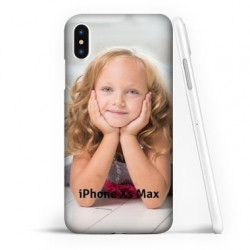Coque souple FULL 360 personnalisée en silicone pour iPhone Xs Max