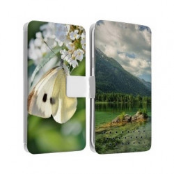 Etui rabattable personnalisé portefeuille RECTO VERSO pour Xiaomi Mi A2 LITE à l'aide d'une photo
