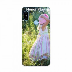 Coque souple FULL 360 personnalisée en silicone pour Huawei Honor Play