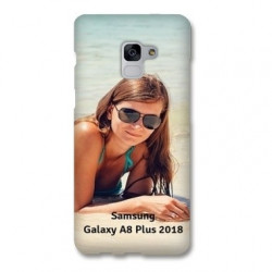 coque personnalisée  en gel silicone souple pour samsung galaxy A8 Plus 2018