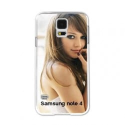 Coque personnalisée pour Samsung Galaxy Note 4 à l'aide d'une photo