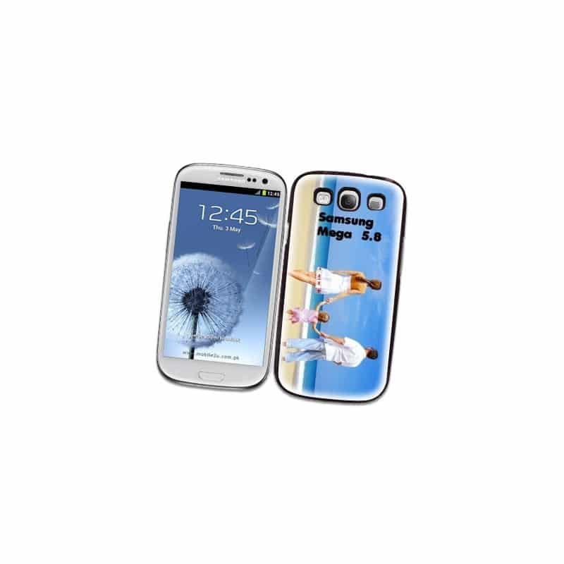 Coque personnalisée pour Samsung Galaxy Mega 5.8 I9150 à l'aide d'une photo Coque personnalisée pour Samsung Galaxy Mega 5.8 I9150 à l'aide d'une photo