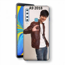coque personnalisée  en gel silicone souple pour samsung galaxy A9 2018