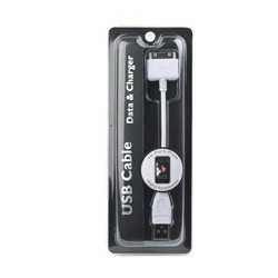 MINI câble USB  pour iPhone 3, 3gs, 4, 4S et iPod touch 2, 3, 4 et iPad 1, 2, 3
