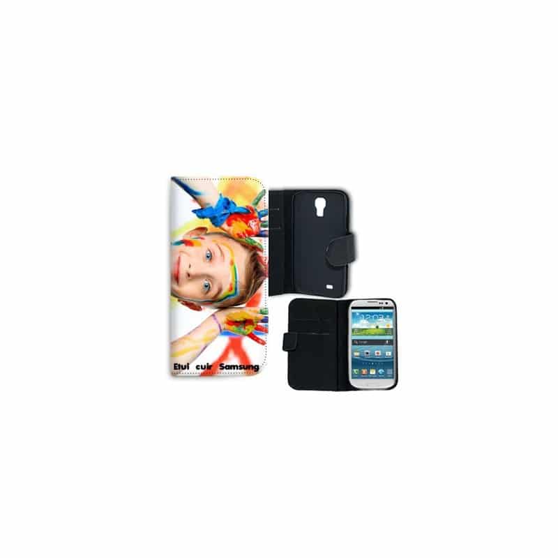 Etui rabattable portefeuille personnalisé pour Samsung Galaxy S4 à l'aide d'une photo Etui rabattable portefeuille personnalisé pour Samsung Galaxy S4 à l'aide d'une photo