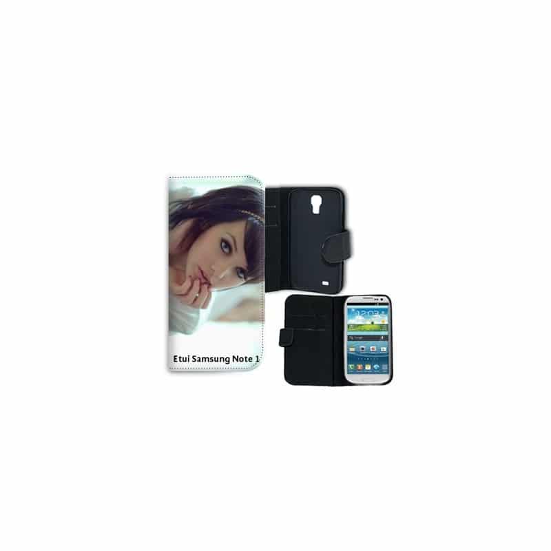Etui rabattable portefeuille personnalisé pour Samsung Galaxy Note à l'aide d'une photo Etui rabattable portefeuille personnalisé pour Samsung Galaxy Note à l'aide d'une photo