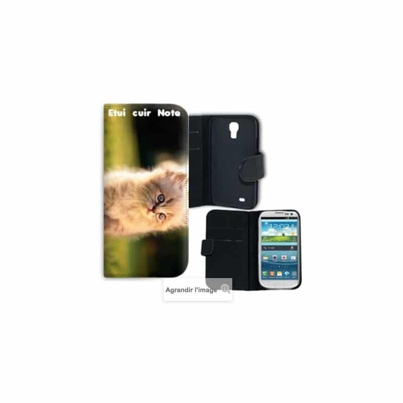 Etui rabattable portefeuille personnalisé pour Samsung Galaxy Note 3 à l'aide d'une photo Etui rabattable portefeuille personnalisé pour Samsung Galaxy Note 3 à l'aide d'une photo