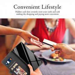 Etui rabattable personnalisé recto verso pour Samsung Galaxy Note 10+