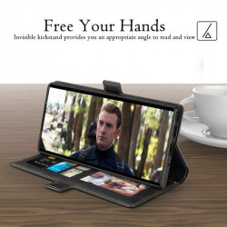 Etui rabattable personnalisé recto verso pour Samsung Galaxy Note 10+