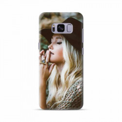 coque personnalisée  en gel silicone souple pour samsung galaxy S8