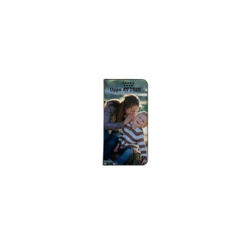 Etui rabattable personnalisé portefeuille pour Oppo A9 2020 Etui rabattable personnalisé portefeuille pour Oppo A9 2020