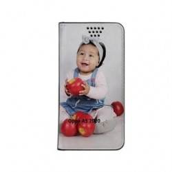 Etui rabattable personnalisé portefeuille pour Oppo A5 2020