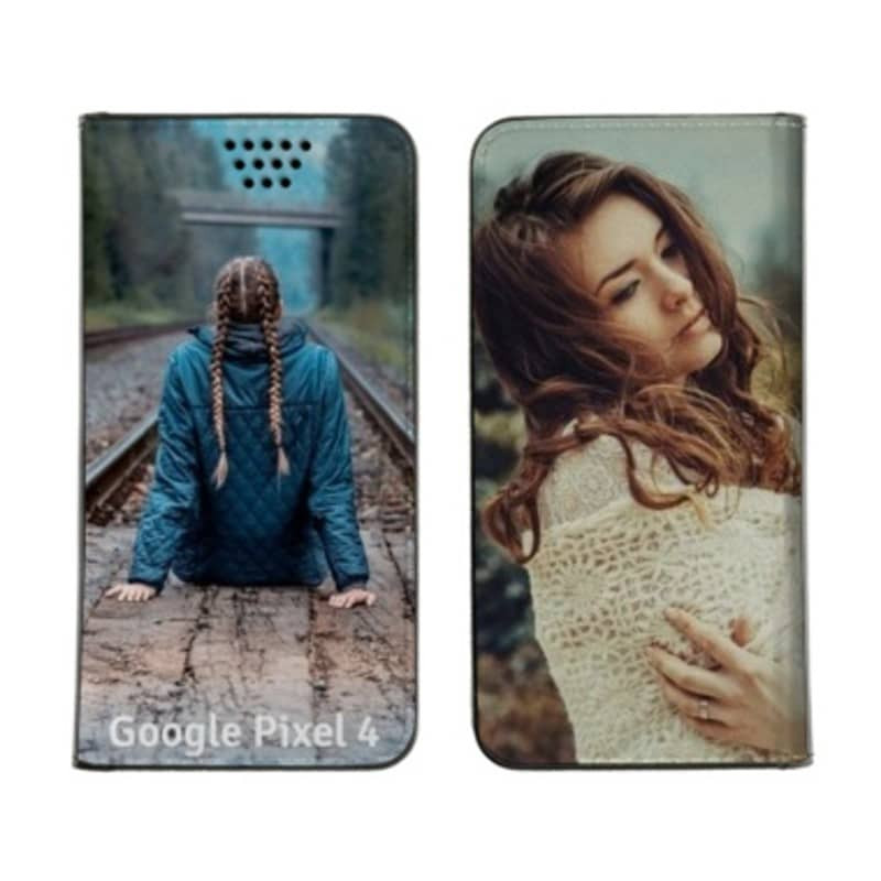 Etui rabattable personnalisé recto verso pour Google Pixel 4 Etui rabattable personnalisé recto verso pour Google Pixel 4