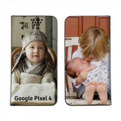 Etui rabattable personnalisé recto verso pour Google Pixel 4XL