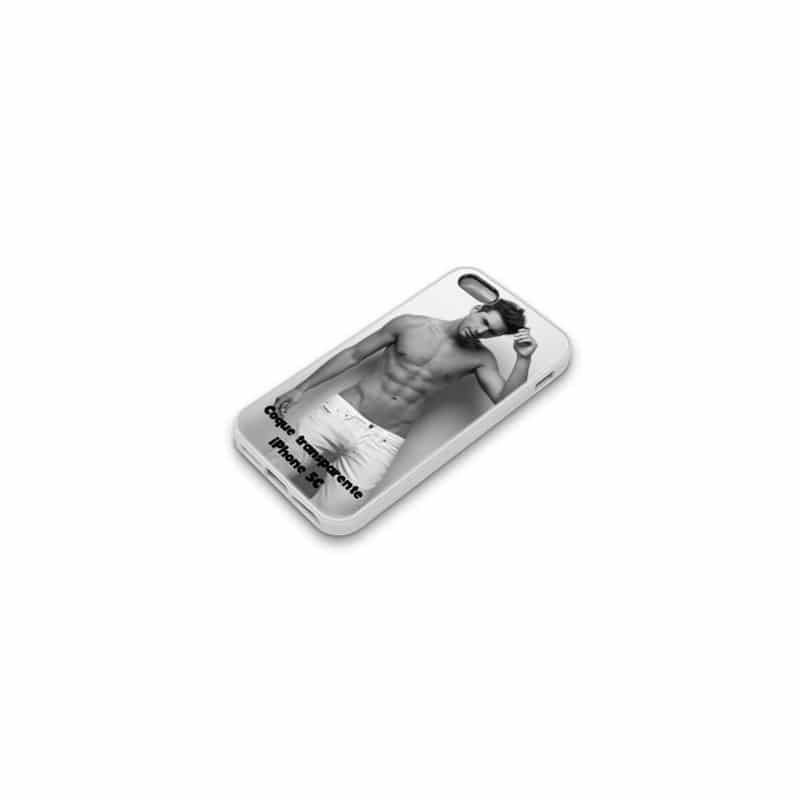 Coque personnalisée transparente pour iPhone 5C à l'aide d'une photo Coque personnalisée transparente pour iPhone 5C à l'aide d'une photo