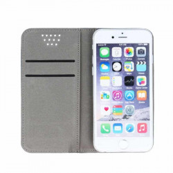 Etui rabattable personnalisé recto verso pour Wiko View 3