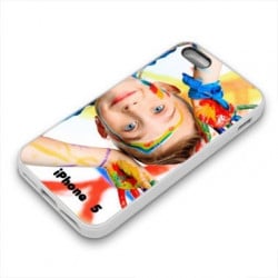 Coque personnalisée transparente pour iPhone 5 à l'aide d'une photo
